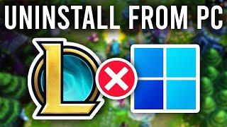 How To Uninstall League Of Legends - Full Guide