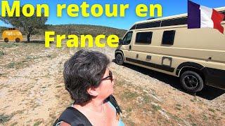 Mon retour en France en fourgon aménagé