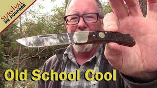 Old Timer Knives MADE IN THE USA AGAIN! - Old Timer Bruin Pocket Knife