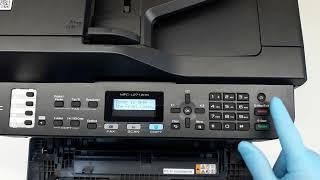 HOW TO RESET TONER COUNTER ON BROTHER MFC-L2712DN, MFC-2712DW