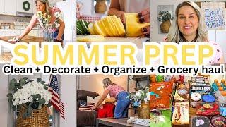 SUMMER CLEAN + DECORATE + ORGANIZE | CLEAN WITH ME 2025 | EXTREME CLEANING MOTIVATION | MarieLove