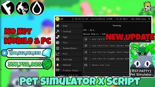 Pet Simulator X Script | Mobile & PC | No Key | Hydrogen • Fluxus