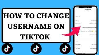 HOW TO CHANGE USERNAME ON TIKTOK ON IPHONE || 2023 || Android