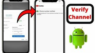 How to verify YouTube channel || Verify YouTube account from android 2021 #Verifychannel2021