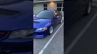 Beautyfull Blue Lancer Evo 9  #shorts #youtubeshorts #mitsubishilancer #lancerevolution #lancerevo9