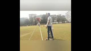 Gravity Advance is professional cricket bowling machine Demo at Oval Ground (Churchgate)