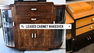 Leaded Cabinet MAKEOVER Flip - Before and After - Profit or Loss