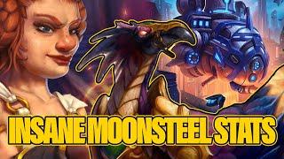 New And Improved Moonsteel Comp That Is Absolutely Ridiculous | Dogdog Hearthstone Battlegrounds