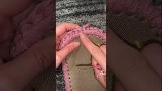 how to get started Using a leather base for Crochet bag, basket, purse or tote