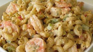 How to make Seafood Salad | Shrimp Macaroni Salad