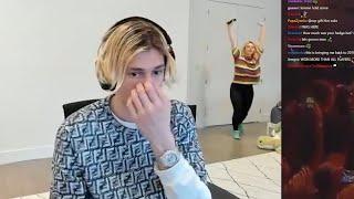 xQc Gets Embarrassed After Aikobliss Shows Up On His Stream