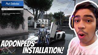 How to Install ADDONPEDS in GTA 5 (2023) | GTA 5 MODS