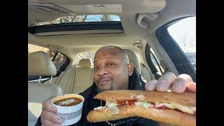 Panera's NEW toasted Baguette Sandwich and Chicken Tikka Masala Soup Review!