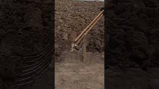 Labor-saving device - plough the soil less effort #laborsaving