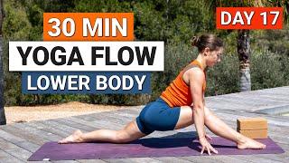 30 Min Yoga Flow For Hips & Hamstrings | Day 17 - 30 Day Improvers Yoga Challenge