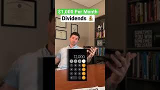 How To Make $1,000 Per Month in Dividends (SIMPLE!)