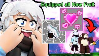 NEW DEVIL FRUIT Showcase (Spider | Love Rework) In Blox Fruits