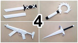 WHAT CAN BE MADE FROM PAPER? - ( 4 AMAZING EASY-TO-MAKE ACTIVITIES )