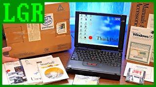 $4,000 Laptop From 1997: Unboxing a NEW IBM ThinkPad 380ED!