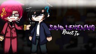 solo leveling react to sung jin woo || season 2 || 2/5 ||solo leveling || gc ||