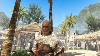 Eivor Valhalla + Single NPC Sword & Pistol (Mod) AC Black Flag