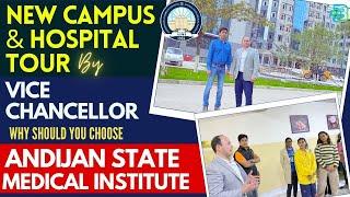 New Hospital & Campus Tour Andijan State Medical Institute By Vice Chancellor Sir | Boson Meditech