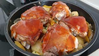 This amazing recipe from my friend in America! I can cook every day! Delicious!