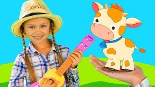 Nursery Rhymes Song for children - Who lives on the Farm | Tiki Taki Song
