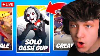 SOLO CASH CUP TOURNAMENT! (Fortnitemares)