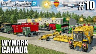 I Started THE BIGGEST HARVEST of THE YEAR on GRANPA' S $5.000.000 FARM | Farming Simulator 22