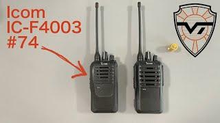 Новая версия радиостанции Icom IC-F4003 #74