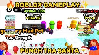 Roblox Punch Tha Santa new game Gameplay