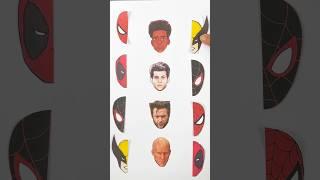 Deadpool X Wolverine X spiderman X miles morales puzzles  #spiderman #deadpool