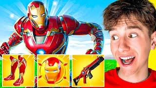 GIOCO con i POTERI di IRON MAN nella nuova modalità di Fortnite e... *ASSURDI*