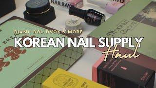 $350 Korean Nail Product Haul from Sweetie Nail Supply  | The Best Korean Gel Polish for Fall 