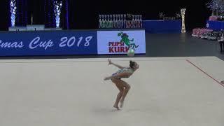 Nadezda Tihomirova RUS ball Christmas Cup 2018