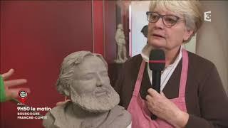 Les matinales de France 3 Bourgogne Franche-Comté : journées des copistes au musée Courbet d'Ornans