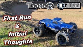 Tekno MT410 First Run & Initial Thoughts