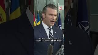 Hegseth Urges 5% Defense Spending, Outlines Trump’s Role in Alliance Revival