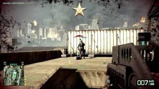 Battlefield: Bad Company 2: Panama Canal Conquest Cross-Map Spas-12 Headshot