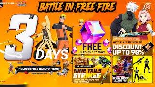 Free Fire X Naruto Event In Free Fire| Free Fire New Event | Ff New Event Today |  new event ff