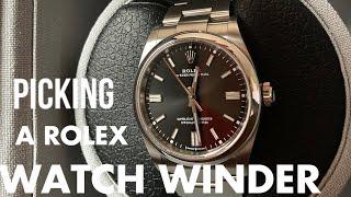 How To Pick A Rolex Watch Winder