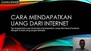 Cara Mendapatkan Uang dari Internet - Defri SEO