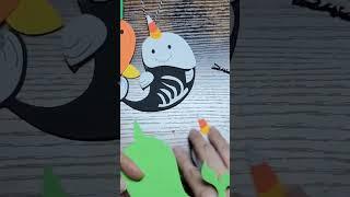 Cute DIY Halloween Narwhal Ghost https://m.youtube.com/c/PottsMamaBear