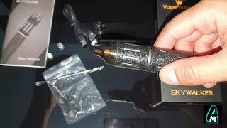 Vapemaster Skywalker Deluxe Dry Herb Vaporiser Vape Pen (Review)