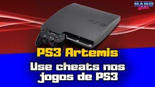 Artemis! Um gameshark grátis para PS3! Insira códigos facilmente nos jogos!