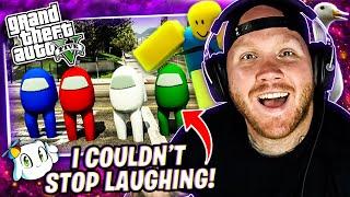 TIMTHETATMAN REACTS TO GTA 5 FUNNY MODDED MOMENTS!