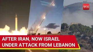 Another Big Aerial Attack On Israel; Nearly A Dozen Homes Damaged In Hezbollah Strike | Watch