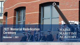 2021 MMA Memorial Rededication Ceremony