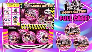 LOL Surprise Lights Glitter FULL BOX! Black Light Surprises Will We Complete The Collection???